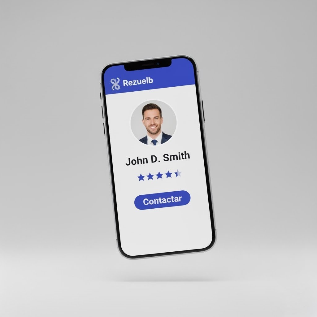 Captura de pantalla de la app Rezuelb